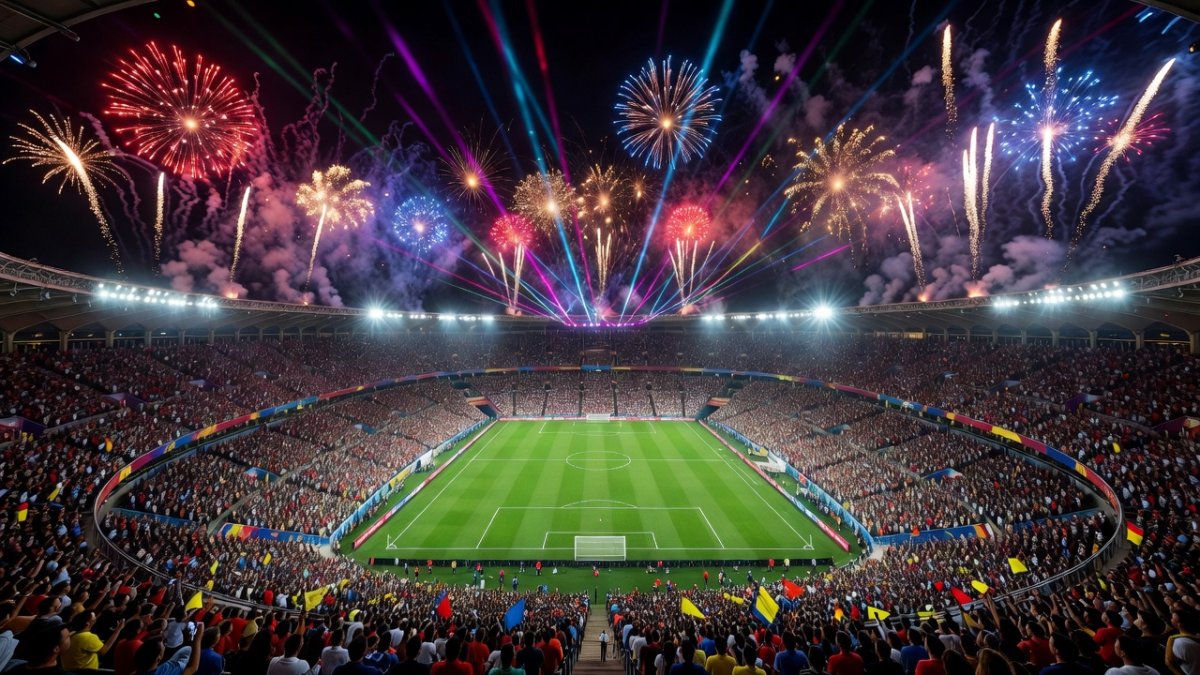 BTS performing at the 2026 FIFA World Cup halftime show