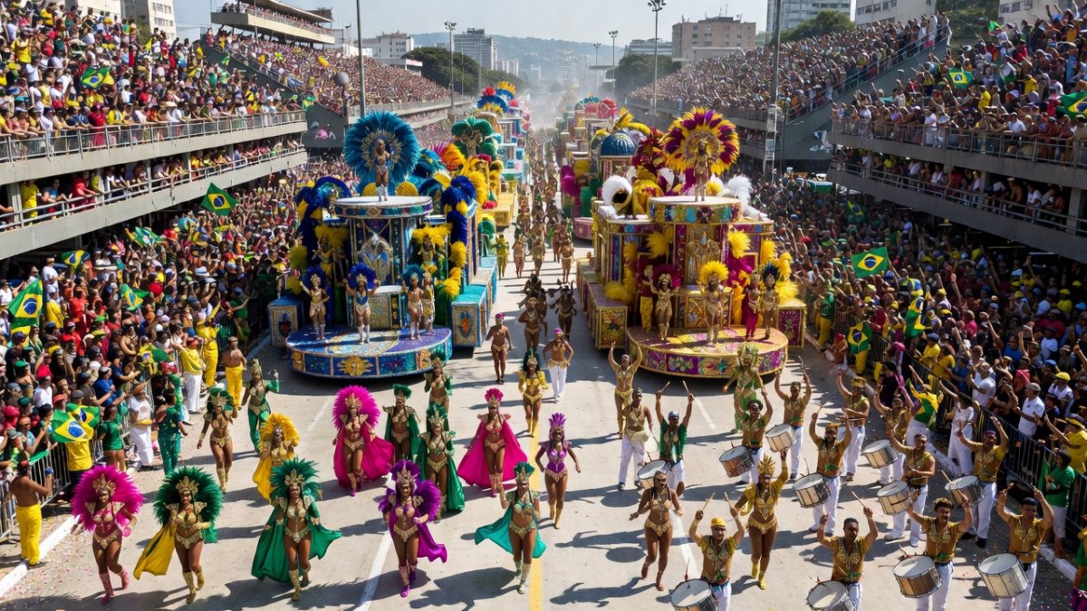 Afro-Brazilian heritage parades at São Paulo Carnival 2026