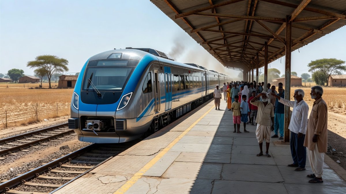 India Launches First Indigenous Hydrogen Train -- NaMo Green Rail Debuts in Haryana