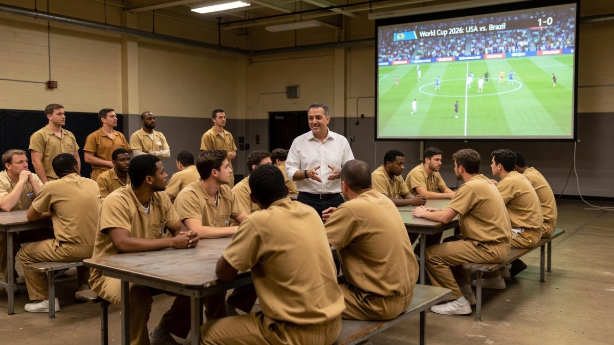 Mayor Mamdani Joins Rikers Island Inmates for World Cup Semifinal Watch Party