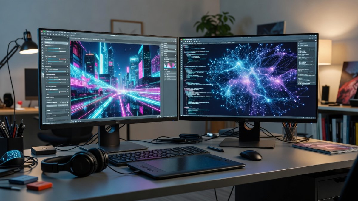 AI creative workspace