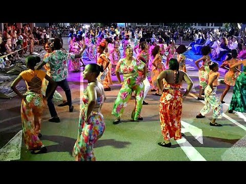 Traditional Creole music and dance performances at the 40th Kreol Festival in Seychelles