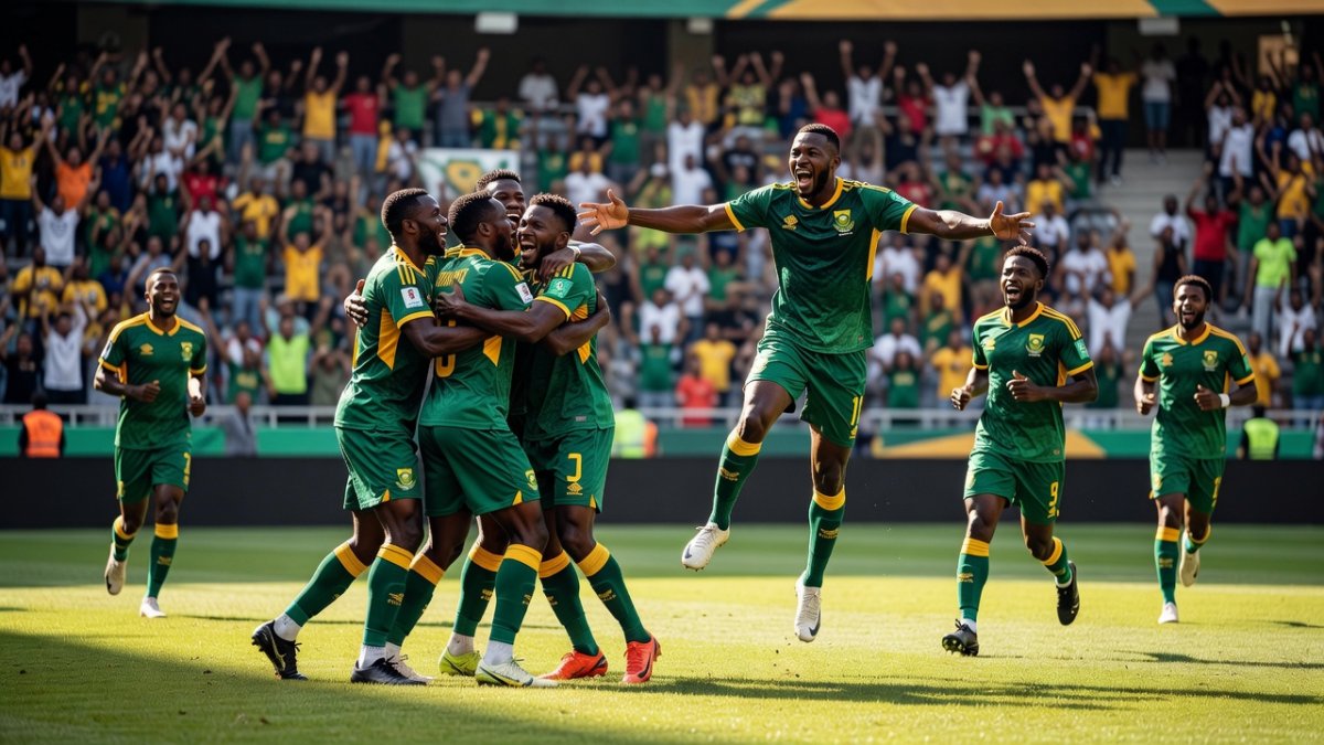 Bafana Bafana Qualify for 2026 World Cup After 3-0 Win