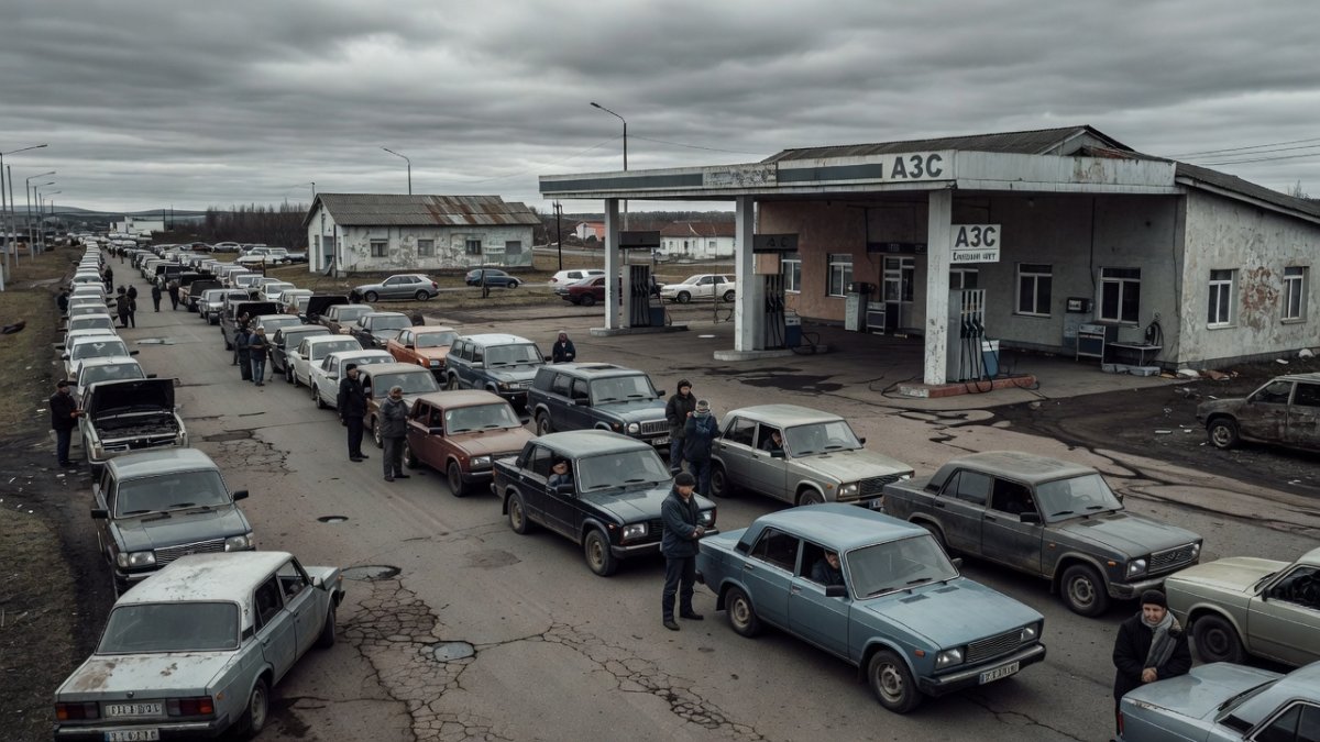 Fuel crisis in Russia