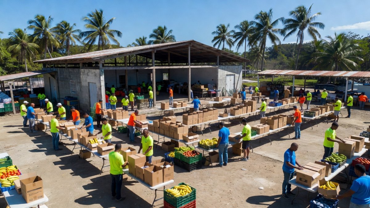 Reaching Out to Those in Need: Caribbean Volunteers Unite to Support the Vulnerable