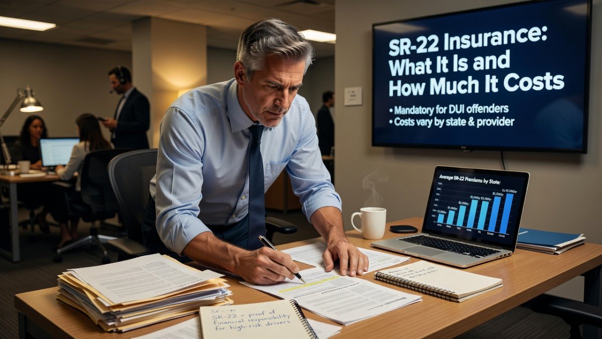 SR-22 Insurance: What It Is and How Much It Costs