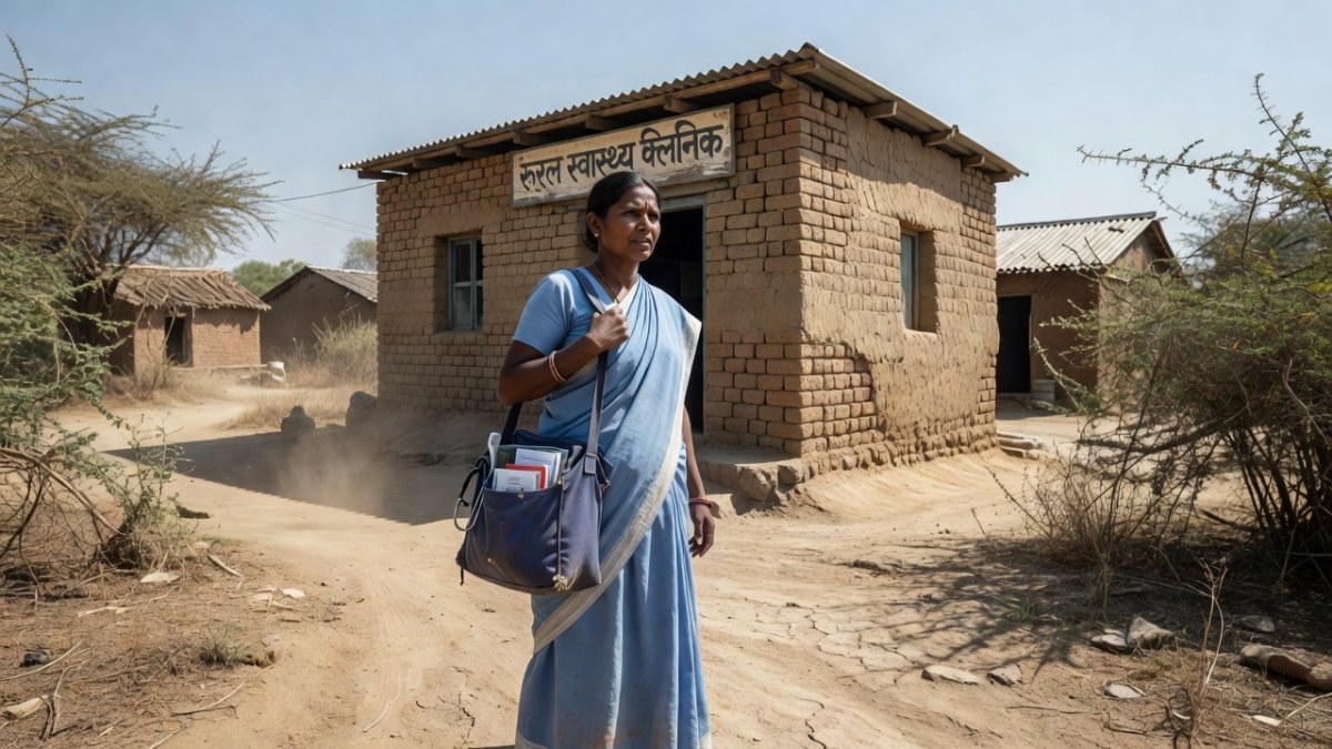 ASHA worker coordinating community response in rural Maharashtra