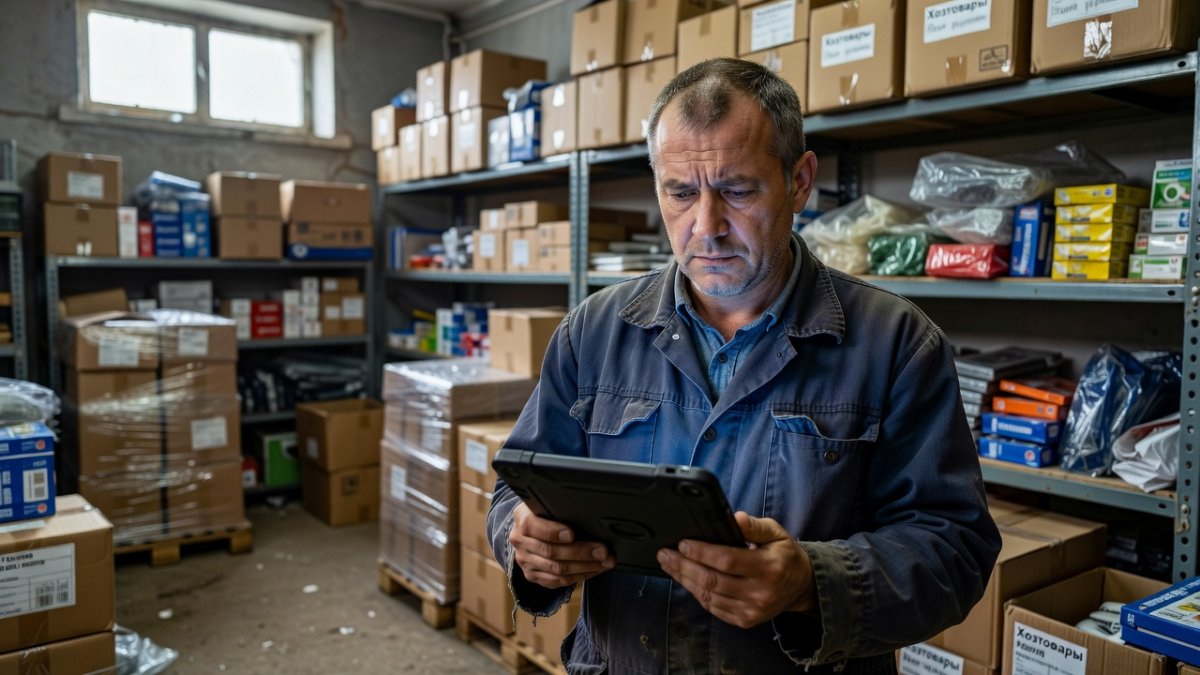 Russian small business owner facing increased financial uncertainty