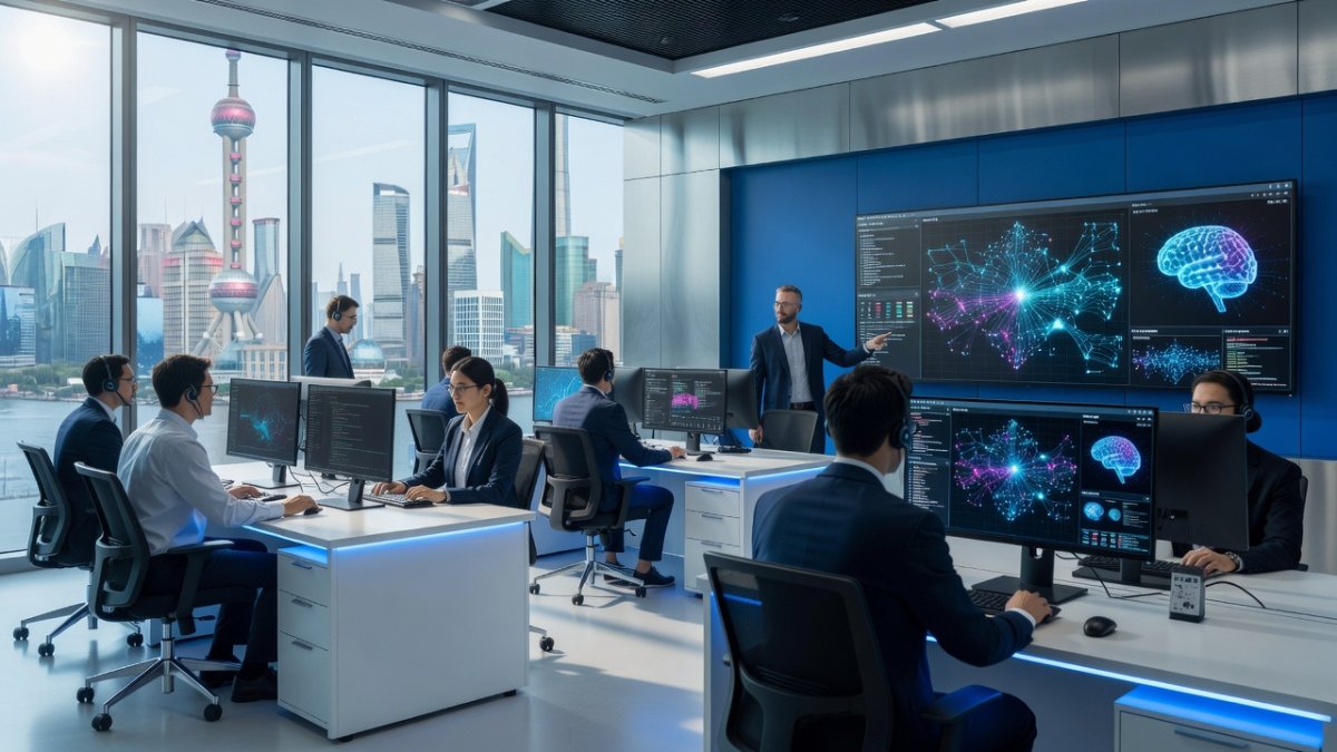 Alibaba Tongyi Lab AI research facility in Shanghai