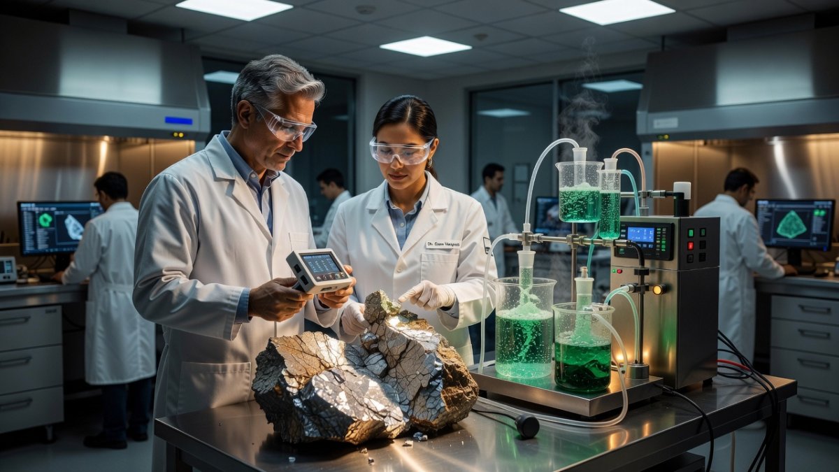 Researchers develop a new process to get lithium out of rocks