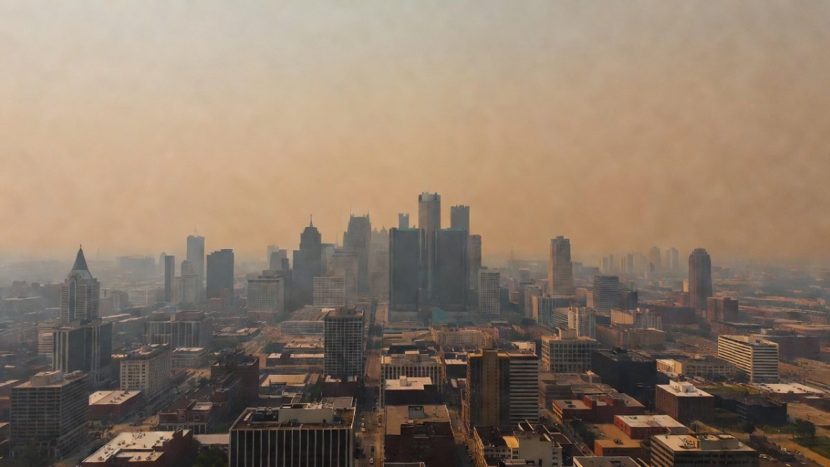 Detroit AQI 222: Canadian Wildfire Smoke Crisis Hits US