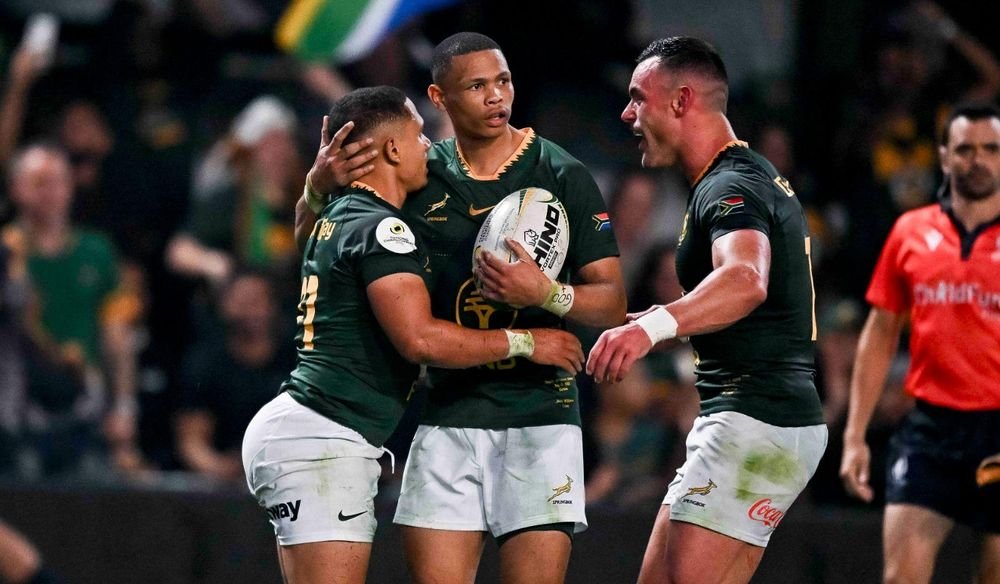 Springboks Blank Wales 43-0: Debutants Moyo, Williams Star