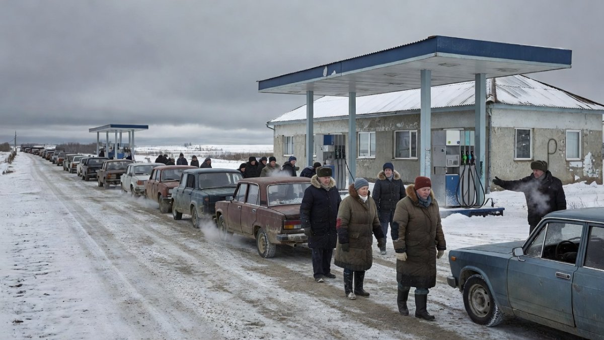 Putin's Approval Rating Falls to 66.9% Amid Fuel Crisis