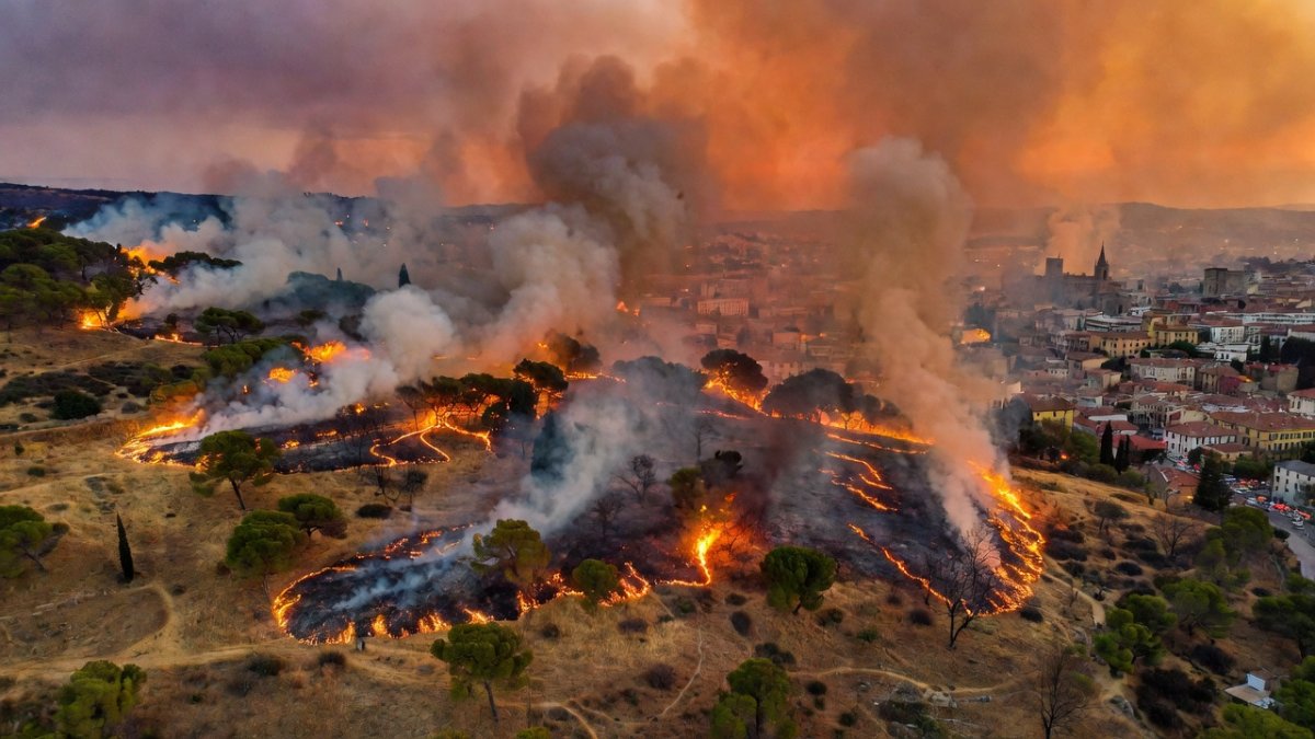 Europe's Inferno: Spain Declares First-Ever National Emergency as Wildfires Engulf Madrid Region