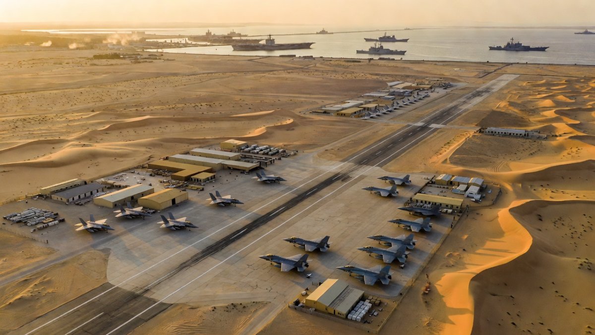 US-Iran War: 13th Night of Strikes Spreads to Red Sea