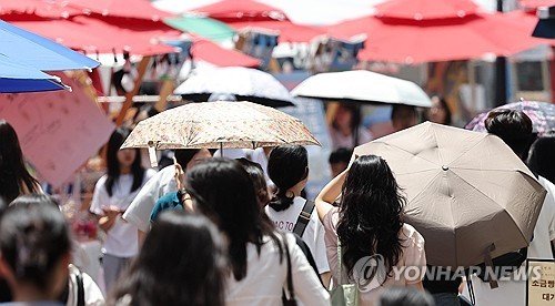 Global heat patterns affecting Northeast Asia