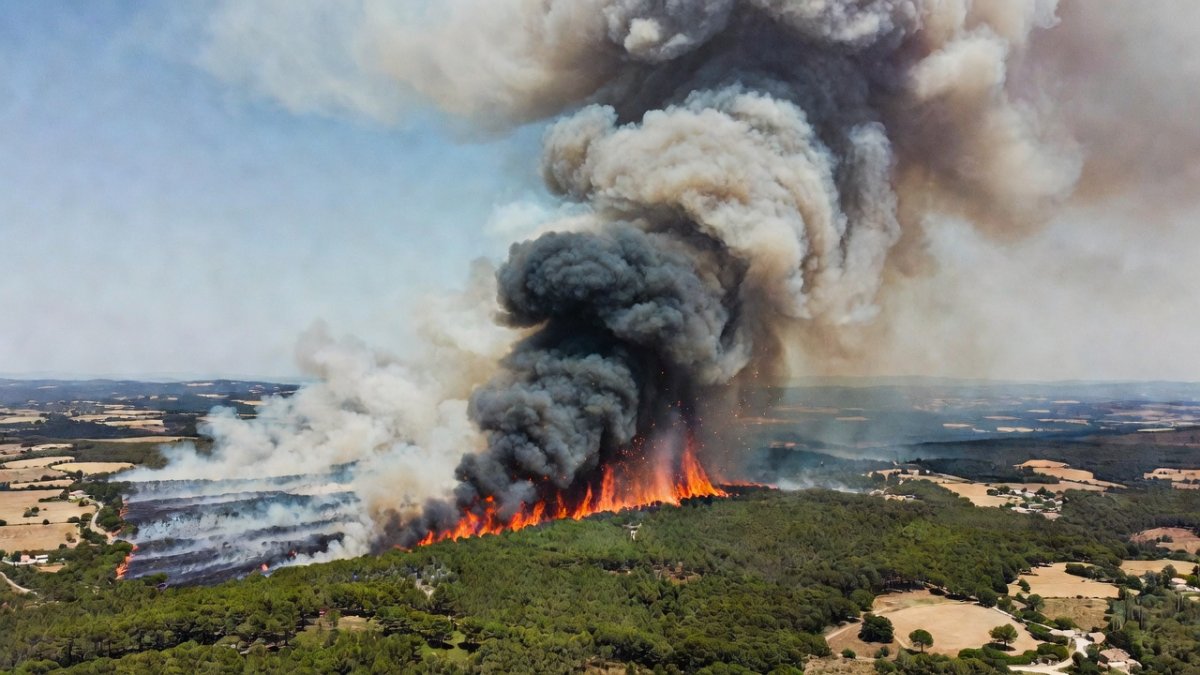 Fire Clouds Over Europe: PyroCb Threatens Latin America