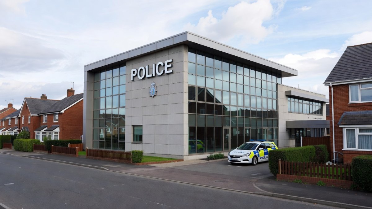 Bedfordshire Police headquarters in Kempston