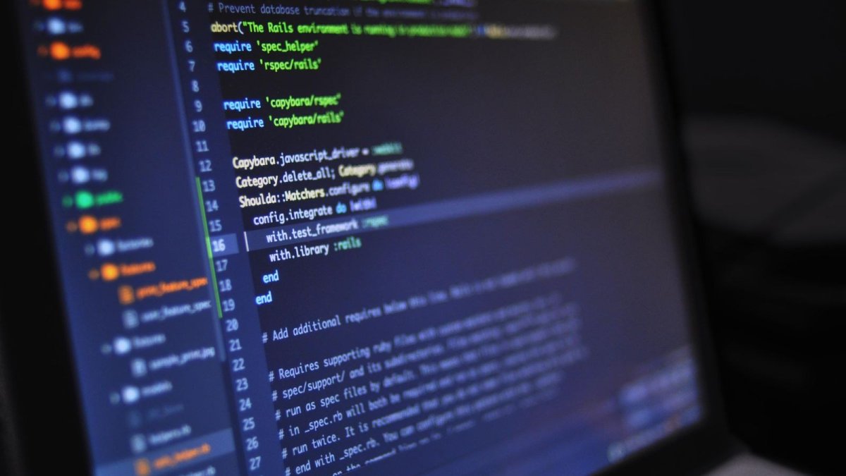 Programming and AI model installation on a computer screen