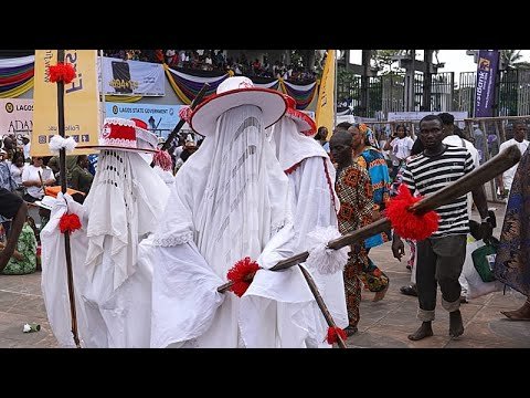 Lagos Revives Iconic Eyo Festival After Eight-Year Hiatus with Presidential Participation