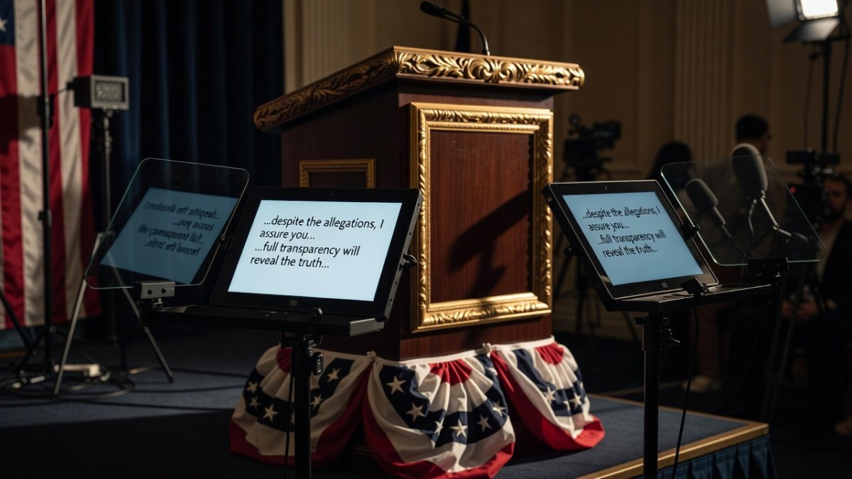 Inside the White House: Trump's Teleprompter Operator Bet $100K on What the President Would Say