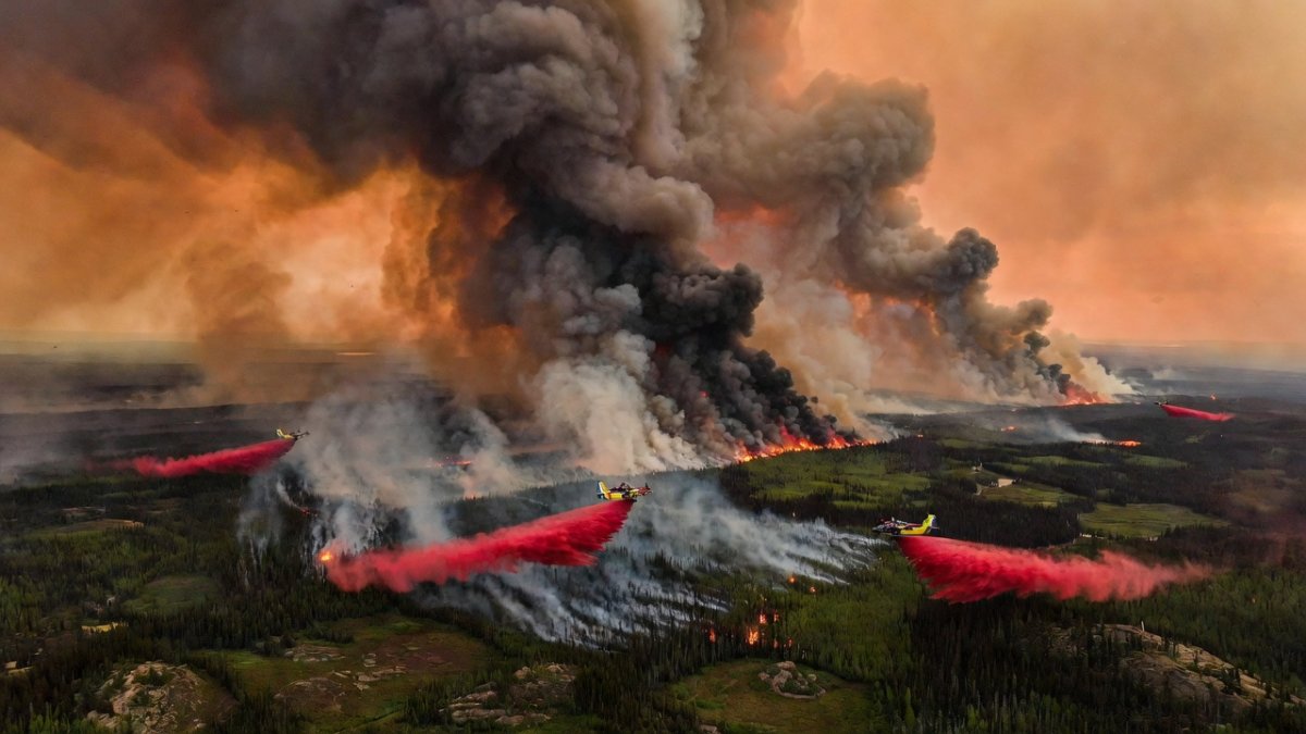 Ford Visits Thunder Bay as Ontario Battles 191 Wildfires
