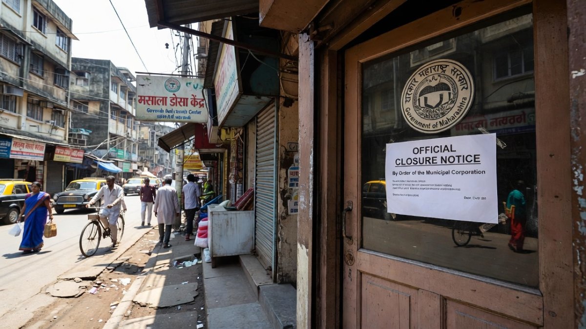 Maharashtra FDA sealed food establishment in Mumbai
