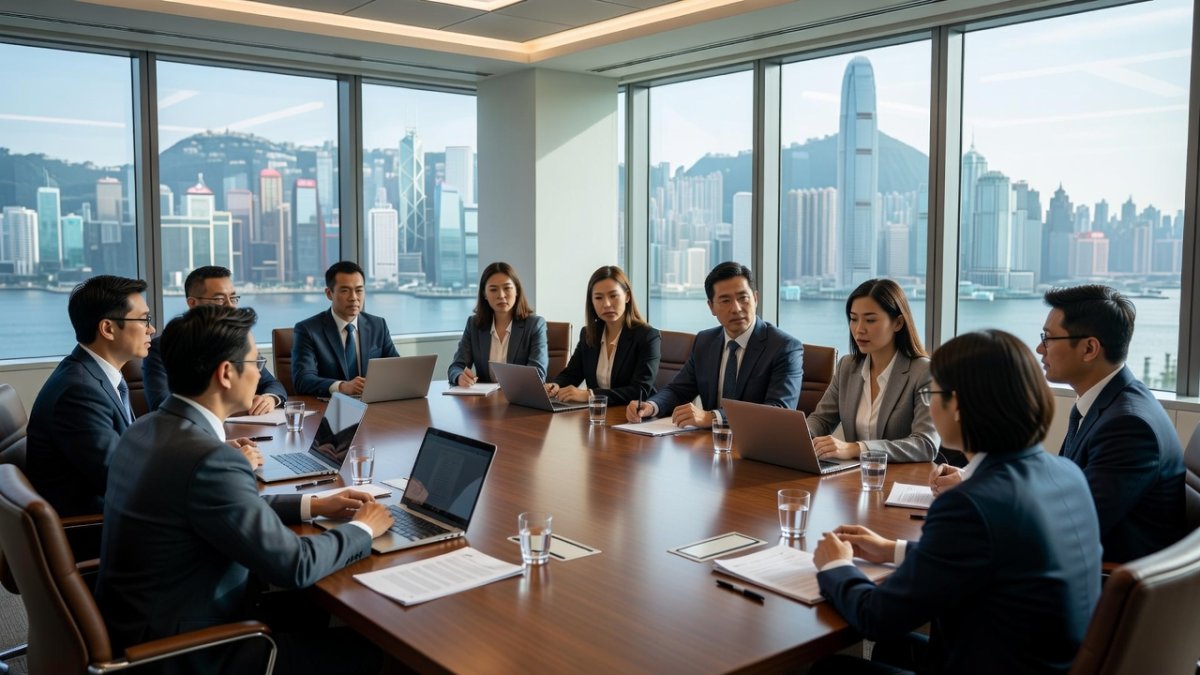 International law experts at the Hong Kong roundtable on South China Sea security