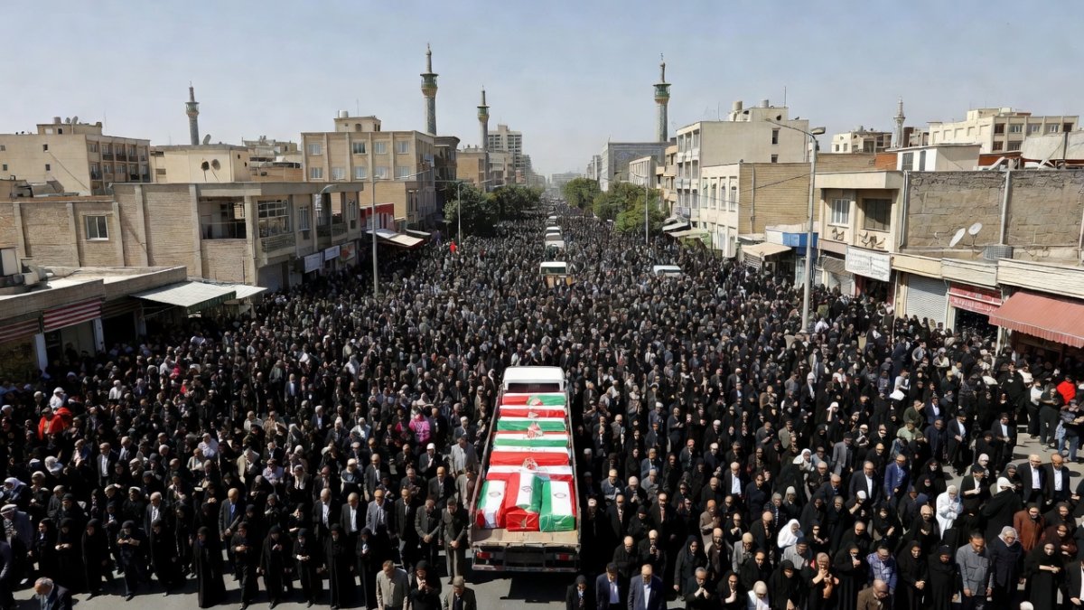 Millions Mourn Khamenei as Iran Stages 'Funeral of the Century' Through Tehran