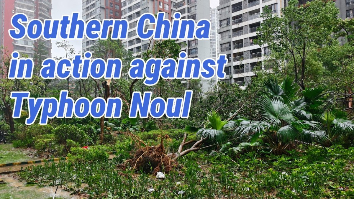 Typhoon Noul Tests China's Strategic Disaster Infrastructure