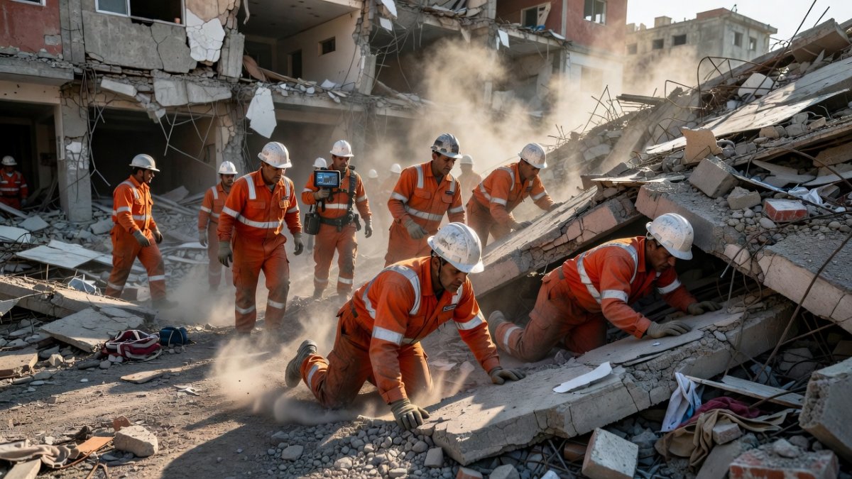 Topos Azteca Brigade Supports Venezuela Earthquake Recovery