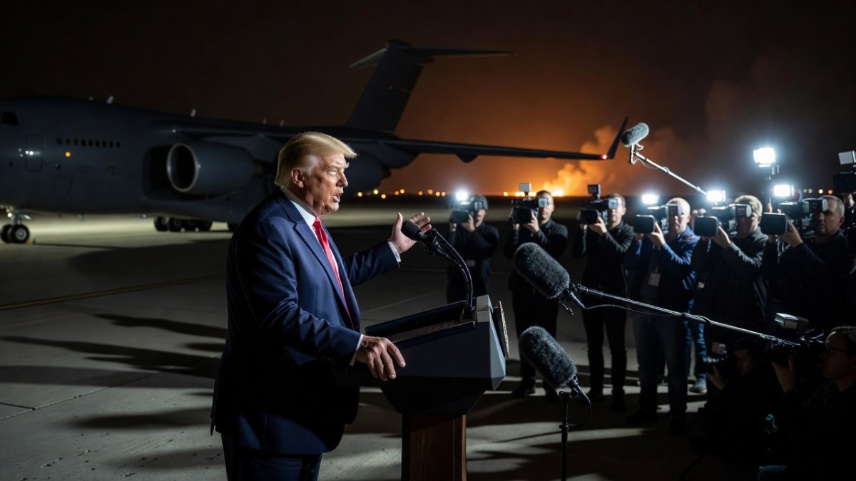 Trump Holds Press Conference on Iran War as Sixth Night of Strikes Hits Civilian Areas