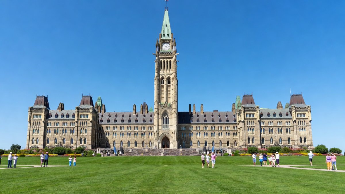 Parliament Hill in Ottawa, where MPs condemned the tiered voting proposal