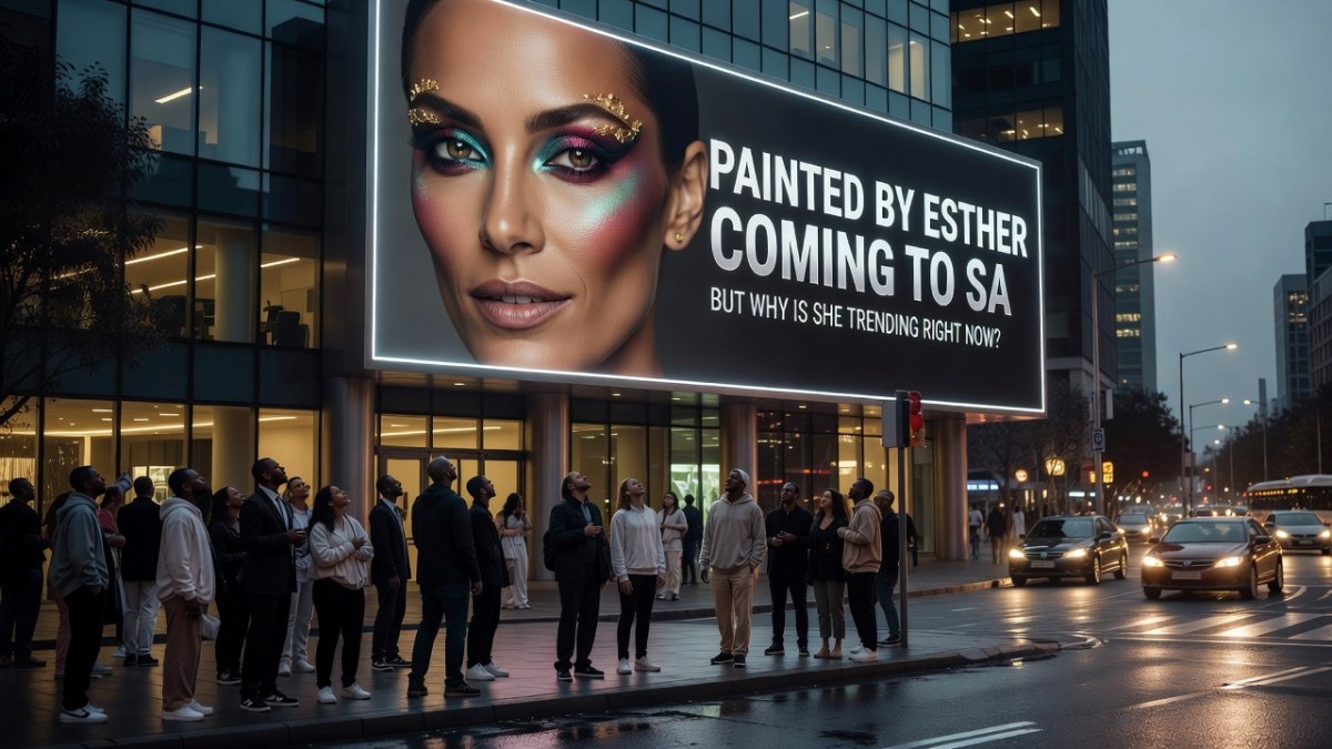 Viral makeup artist Painted by Esther is coming to SA, but why is she trending right now?