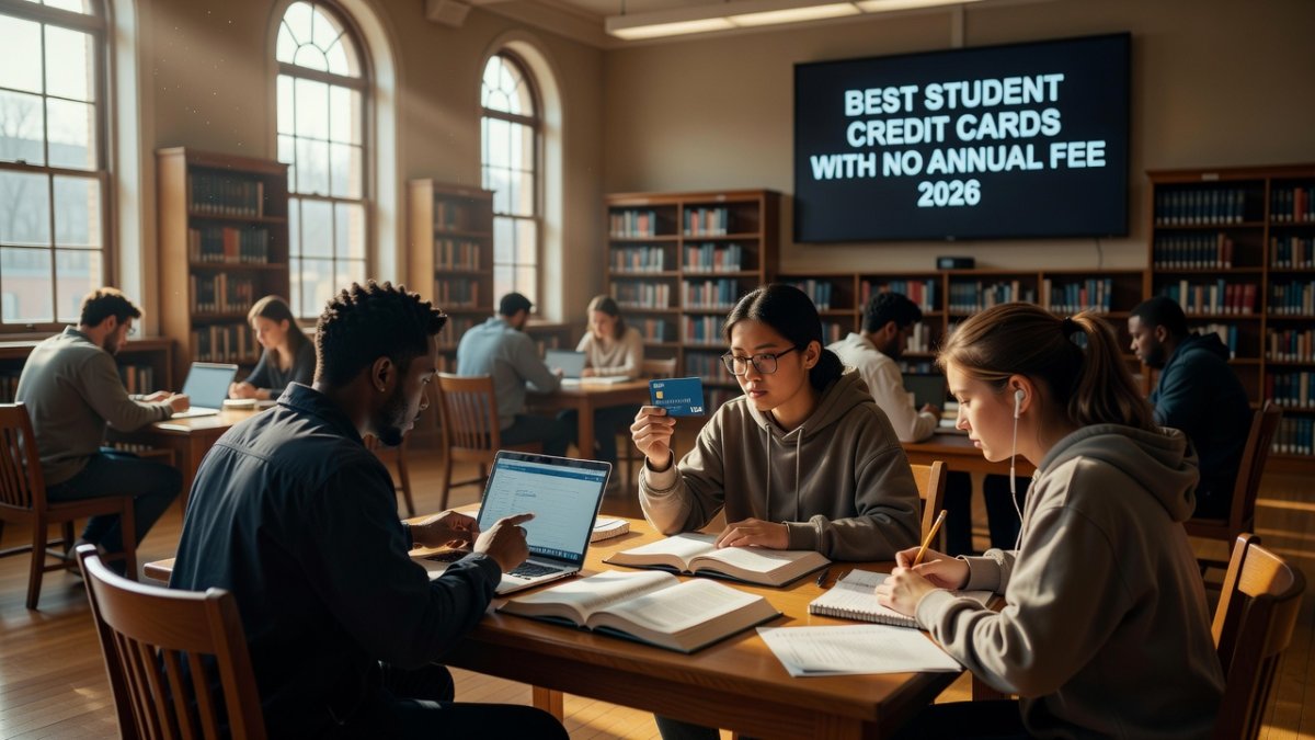 Best Student Credit Cards with No Annual Fee 2026