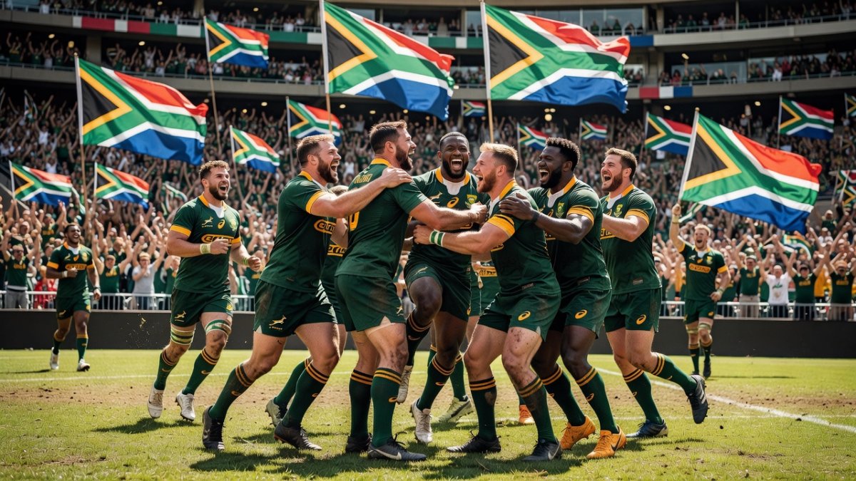 Springboks Thrash England 45-21 at Ellis Park Nations Opener