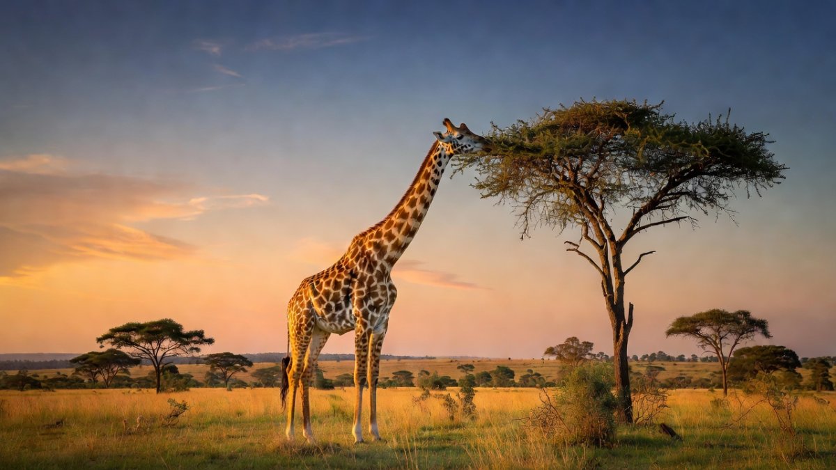 The Weird Reason Giraffes Have The Same Number of Neck Bones As You