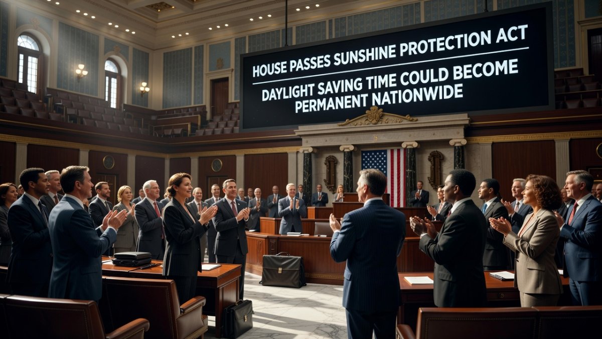 House Passes Sunshine Protection Act -- Daylight Saving Time Could Become Permanent Nationwide