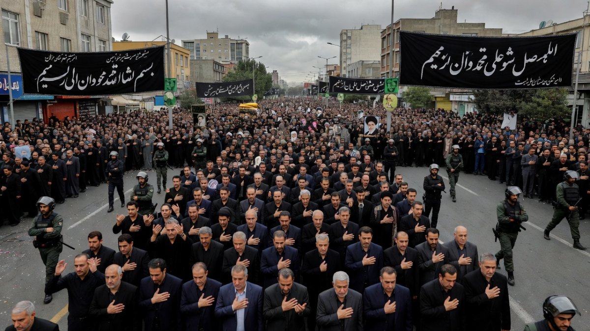 Iran Stages Six-Day Funeral for Slain Supreme Leader Khamenei