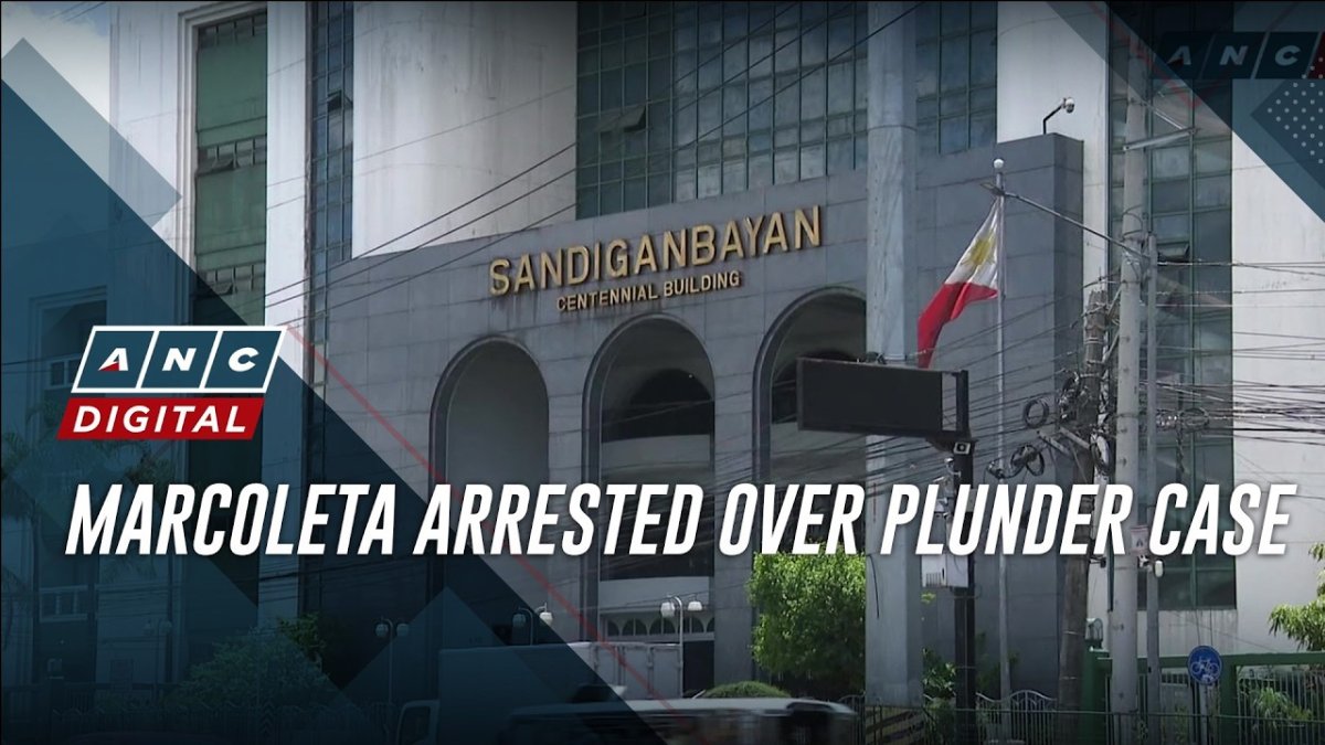 Senator Rodante Marcoleta Arrested for Plunder Over P75 Million in Undeclared Campaign Donations