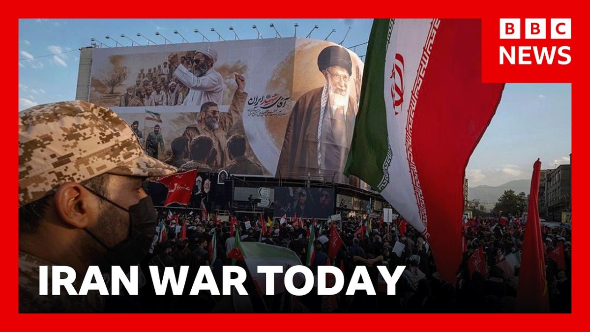 BBC News YouTube thumbnail — US-Iran conflict coverage