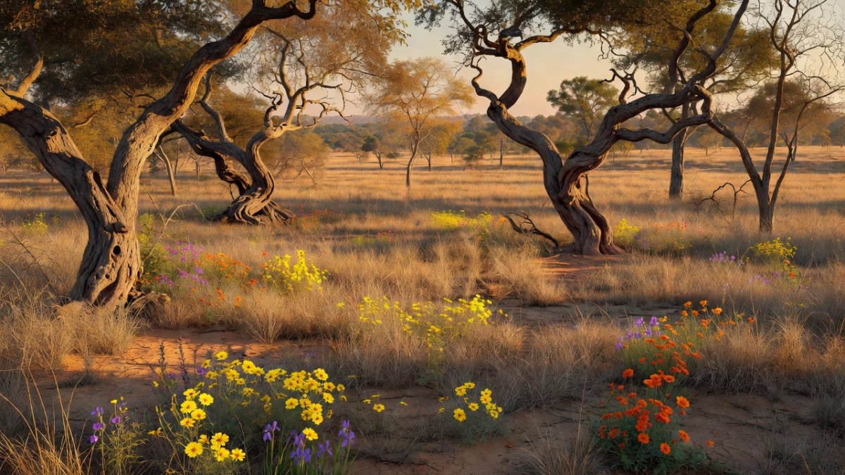 Brazilian Cerrado savanna landscape
