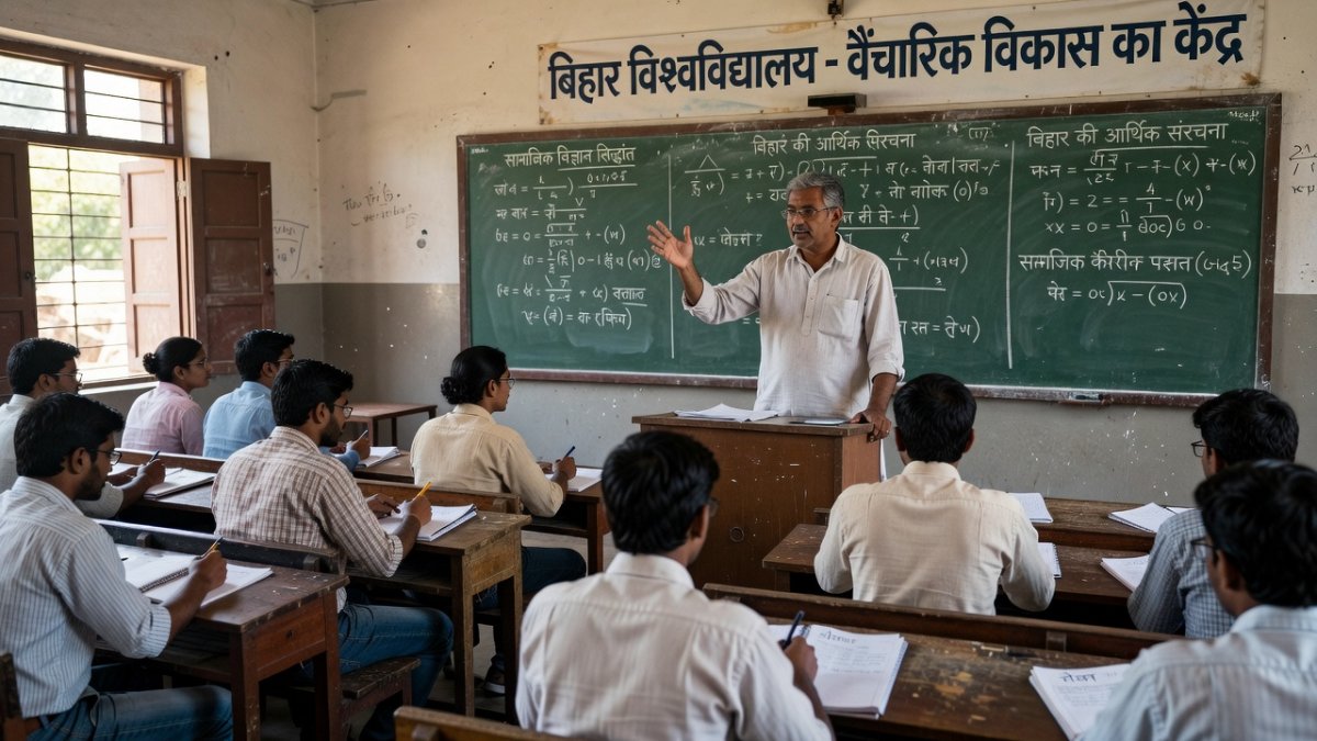 University classroom in Bihar