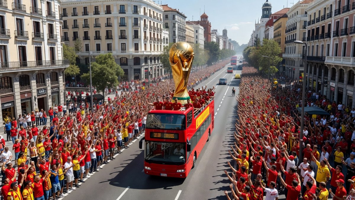 Spain 2026 Victory Parade Inspires SA Football Hopes