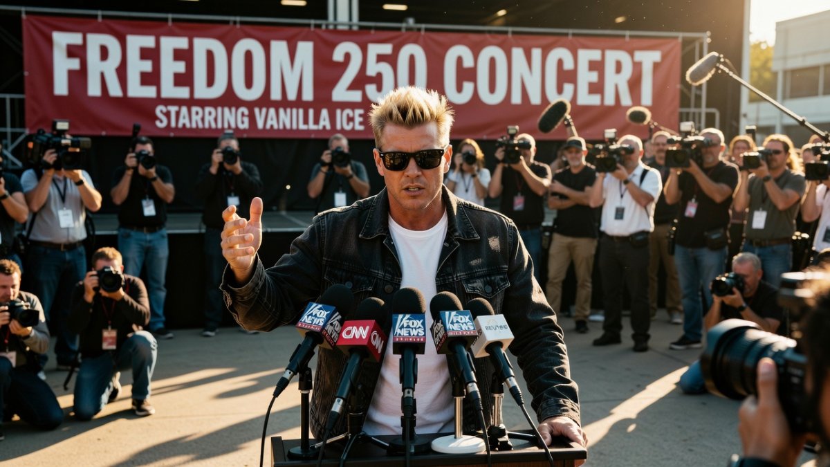 Vanilla Ice Defends Performing at Trump's Freedom 250 Concert as Artists Drop Out