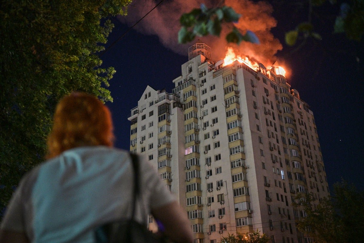 Strikes on Kyiv Claim 25 Lives in Night of Destruction