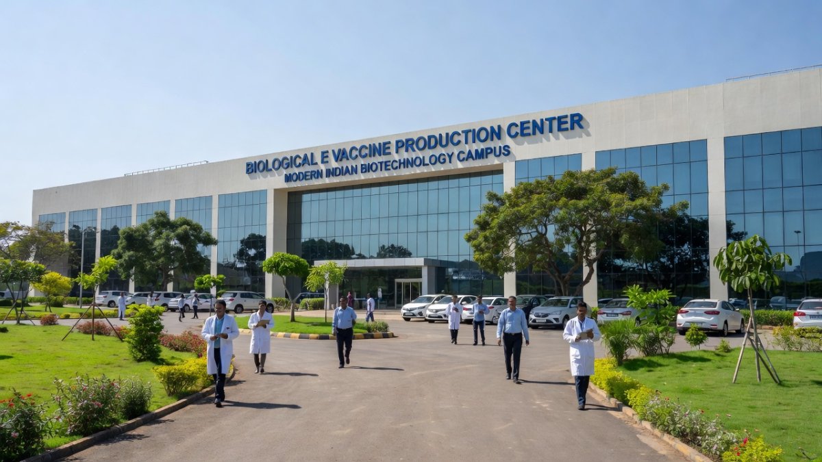 Biological E manufacturing facility in Hyderabad