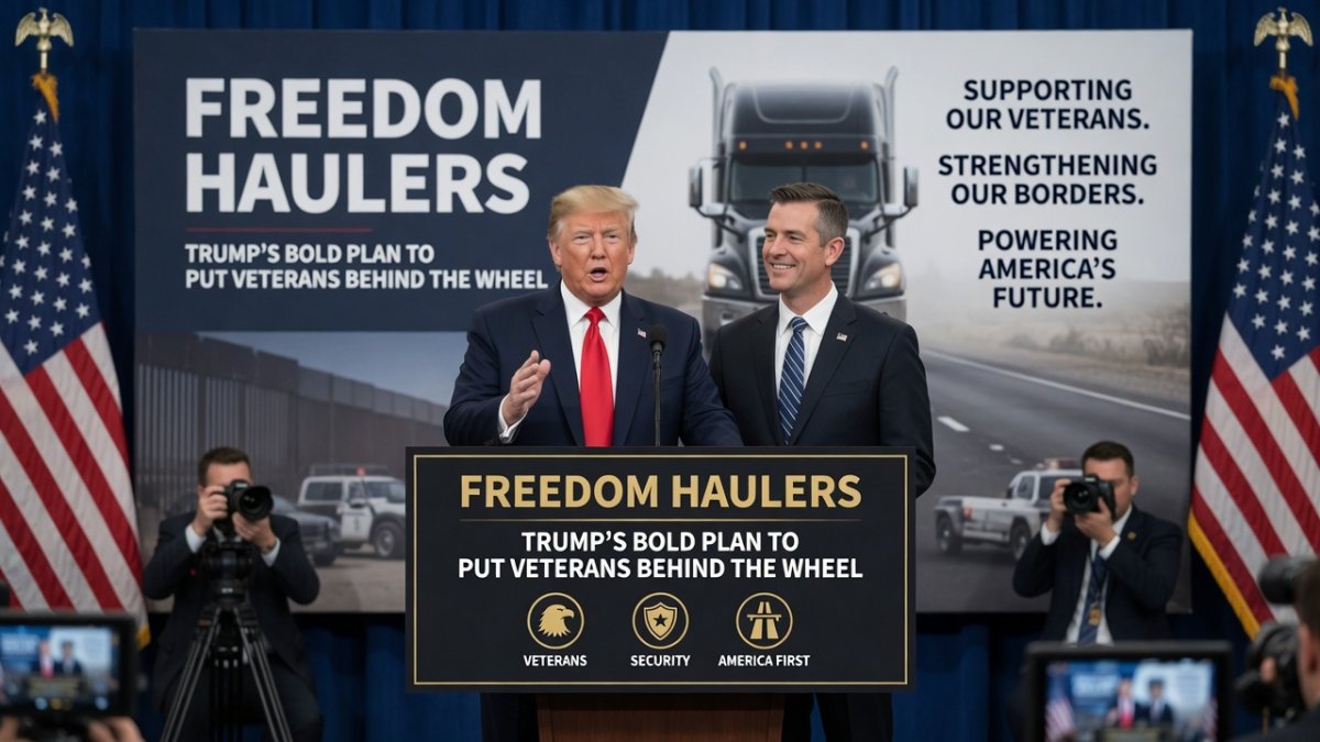 Freedom Haulers: Trump's Bold Plan to Put Veterans Behind the Wheel