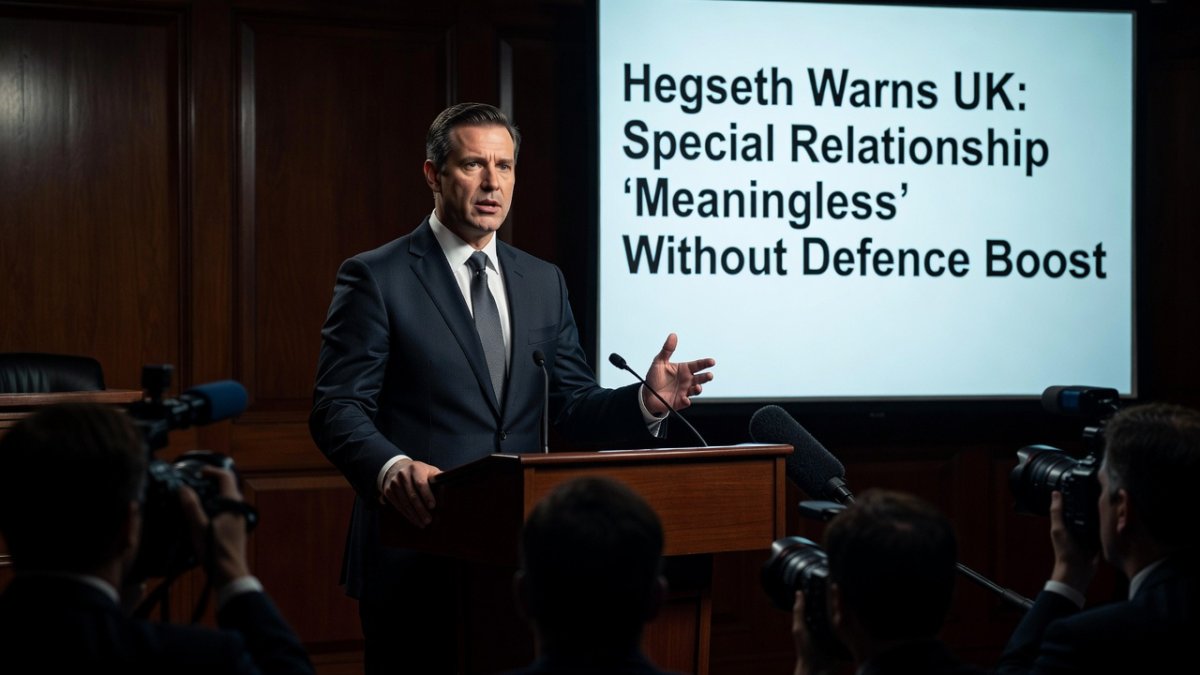 Hegseth Warns UK: Special Relationship 'Meaningless' Without Defence Boost