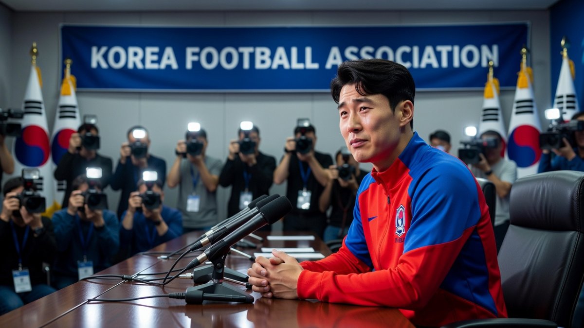 South Korea captain Son Heung-min issues emotional apology to fans